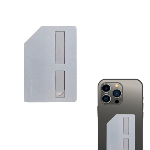 (EZ PEACH) カードケース ウォレット 内蔵 背面 調整可能なスタンド付き SUICA PASMO カード入れ スマートフォールド iPhone 15 iPhone 14 iPhone 13 iPhone 12 android対応 スマホ 背面 カードホルダー (C)