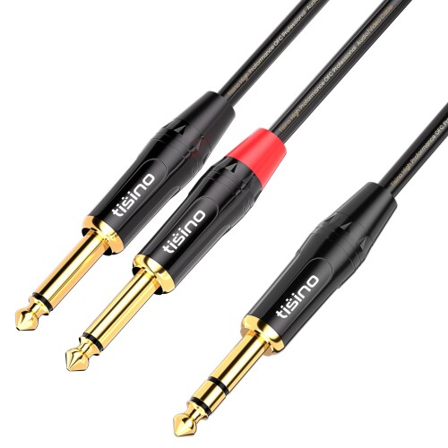tisino 0.25インチ TRS ステレオ - デュアル 0.25インチ TS モノ挿入ケーブル Y-スプリッター ステレオブレイクアウトケーブル パッチコード - 1m 1/4ステレオからデュアル1/4モノケーブル。これは挿入ケーブルで、通常、1/4インチTRSジャックの先端/リングにセンド/リターンがあるオーディオコンソールやその他のプリアンプに使用されます。 コンポーネント(コンプレッサー、EQなど)を挿入する方法です。 単一の1/4インチジャックを使用して、プリアンプに直接インラインします。 この「挿入」ケーブルは、主にミキシング/エフェクト挿入アプリケーションを対象としていますが、ステレオブレイクアウトケーブルとまったく同じ方法で配線されているため、「ステレオブレイクアウトケーブル」としても使用できます。このケーブルは、アンバランスステレオ信号を2つのアンバランスモノラル信号に分割したり、2つのモノラル信号を1つのステレオ信号に結合したりするためにも使用できます。 1/4 TSコネクタは、ブラック(左/送信)と赤(右/戻り)に色分けされています。1/4 TSの端に近づけて分割され、分割ポイントまでの距離は約7.5インチです。 接続を変更するときは、すべての機器の電源が「OFF」になっていることを確認してください。 20 AWG 4N OFCワイヤー、高密度シールド、EMI/RFI干渉を防ぐAl箔シールドにより、静電気やポッピングのない最高品質のオーディオ転送を実現します。 耐久性の高い金メッキ6.35mmコネクタは腐食に強く、耐久性を提供し、信号伝送を改善し、信号損失を最小限に抑えます。 tisino 6.35mm TRS ステレオ - デュアル 6.35mm TS モノ挿入ケーブル Y-スプリッター TRS ケーブル このインサートケーブルは、オーディオミキシングボードのチャンネルインサートを1/4インチのアンバランス接続の外部エフェクトプロセッサに接続することで、リアルタイムエフェクトループを作成するために使用されます。 TRSプラグをミキシングボードの「インサート」ジャックに接続します。 ジャックの先端はセンド(外部エフェクト教授にモノラル信号を送信)で、リングはリターン(外部エフェクトプロセッサからミキシングボードに戻すモノ信号を返す)です。 このケーブルは、アンバランスステレオ信号を2つのアンバランスモノラル信号に分割したり、2つのモノラル信号を1つのステレオ信号に結合したりするためにも使用できます。 ほぼすべてのプリアンプ、アンプ、および6.35mm TRSエフェクトループジャックを備えたその他のデバイスと互換性があります。 特徴: - 高耐久コンポーネント、金メッキにより、優れた信号転送とサウンド再生を実現します。 - 高品質の無酸素銅(OFC)により、効果的なEMIとRFIの除去と柔軟性を実現。 - ノイズを低減する綿糸ラップ、丈夫で柔軟なPVCアウタースリーブ。 - 内側のアルミホイルシールド層が干渉を減らし、忠実度を向上させます。 - 低損失の98.5%銅編組スパイラル巻きシールドは、ハムとノイズを最大限にキャンセルします。 - 24K金メッキコネクタ。最適な信号転送に耐えることができます。 es。 ケーブル仕様: Yスプリッター。6.35mmのTS端の近くで分割します。スプリットポイントまでの距離は約9.5インチです。 - コネクターA:6.35mm TSオス2個。 - コネクターB:6.35mm TRSプラグ。 - ケーブル導体:裸銅 - コネクタ接点:金メッキ - 編組シールド:98.5%カバレッジ - ジャケット素材:PVC - ケーブルゲージ:20AWG - ケーブル本体の外径: 6.0mm。 パッケージ内容:6.35mm TRS - デュアル6.35mm TSケーブル x 1。 商品コード59081734309商品名tisino 0.25インチ TRS ステレオ - デュアル 0.25インチ TS モノ挿入ケーブル Y-スプリッター ステレオブレイクアウトケーブル パッチコード - 1m型番TSN9518サイズ3.3フィート。カラーブラック※他モールでも併売しているため、タイミングによって在庫切れの可能性がございます。その際は、別途ご連絡させていただきます。※他モールでも併売しているため、タイミングによって在庫切れの可能性がございます。その際は、別途ご連絡させていただきます。