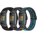 Bcukood 弾性 Fitbit Charge 5と互換性のある交換...(2)