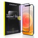 CYCOKLY ガラスフィルム ブルーライトカット for iPhone12 /iphone12 pro用 （6.1インチ） 保護 フィルム 2.5D全面保護 日本製素材旭硝子製 硬度9H 指紋防止 高速自動吸着 気泡防止