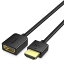 Senetem HDMI 延長 ケーブル 2m HDMI2.0 (HDMI オス-メス)ハイスピード 線径4.8mm，Fire TV Stick、HDTV、PC、PS4/PS3など対応 (2m)