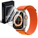 TALENANA for Apple Watch Ultra 2/Ultra ガラスフィルム 49mm 対応 ガラスフィルム 9H硬度 Apple Watch Ultra 2/Ultra 保護フィルム アップルウォッチ ウルトラ用 ガラスフィルム 飛散防止 傷防止 タッチ感最(2)