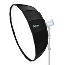 Selens ソフトボックス 85cm レードーム型 ディフューザー ボーエンズマウント適用 一秒展開 折り畳み 写真撮影 モノライト ポートレート ストロボ撮影適用