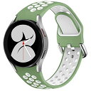 for Samsung Galaxy Watch 6/5 40mm 44mm/Galaxy Watch 5 Proバンド45mm、磁気クラスプシリコンリストバン...