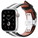(Xreisi) コンパチブル Apple Watch バンド44MM 45MM 46MM 49MMコンパチブル アップルウォッチベルト 46mm 本革製 プッ...