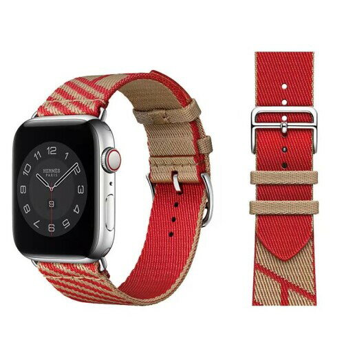 コンパチブル apple watch バンド ジャンピングシンプルトゥールストラップ ナイロンバンド 通気性 耐水性 apple watch Ultra3/ Ultra2/Ultra/10/9/8/7/6/5/4/3/2/1/SEに対応 アップルウォッチ バンド 135-190m