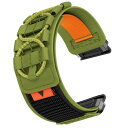 クイックフィットアップグレード済み ウォッチ ナイロンスポーツバンド に適合するGarmin Approach S62 / S70 / epix Pro 47mm, バックル なループ軽量織りウェビング リスト ベルト用のガーミン Fe
