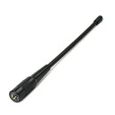 144/430MHz帯 ハンディー フレキシブル 無線アンテナ SMA型 2バンド VHF/UHF対応 YAESU/ICOM/BAOFENG用 FT-60 VX-3 VX-6R ID-52 ID-51 UV-3R用