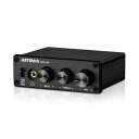 AIYIMA DAC-A2 ヘッドフォンアンプ PC-USB/光/コアキシャル入力、RCA/3.5mmヘッドフォン出力 デジタル/アナログ変換 アナログ卓上オーディオコンバーター 5V 24Bit 192kHz