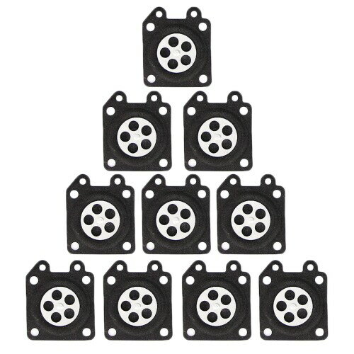 サムコス 草刈り機のワッシャー 10枚セット 刈り払い機 キャブレターガスケット キャブレターダイヤフラム チェーンソー修理用 Stihl C..