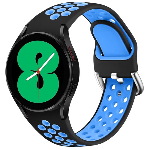 for Samsung Galaxy Watch 6/5 40mm 44mm/Galaxy Watch 5 Proバンド45mm、磁気クラスプシリコンリスト..