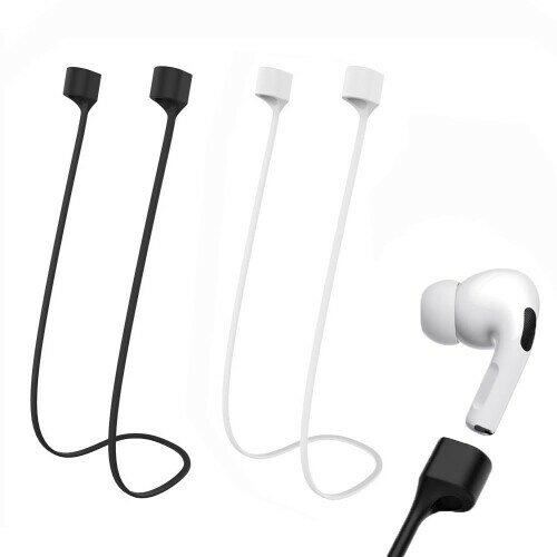 LOYELEY イヤホン ストラップ 2個セット マグネット シリコン ヘッドセット ストラップ ネックストラップ 軽量 紛失防止 落下防止 収納便利 ワイヤレ...