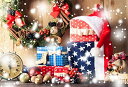 Qinunipoto クリスマス Merry Christmas 写真撮影用 背景布 背景 布 写真 ?影 撮影用 人物撮影 子供撮影 雪 プレゼント 背景シー...