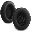 Sodorous QC35 イヤーパッド 交換用 イヤークッション Bose QuietComfort 35 QC35 SoundTrue QuietComfort 35 II QC35 II オーバーイヤーヘッドホン 快適メモリーフォームイヤーパッド (ブラック)(2)