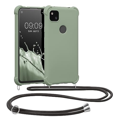 kwmobile X}zV_[ Ή: Google Pixel 4a P[X - TPU Jo[ | Xgbvt O[O[