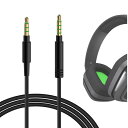 Geekria ケーブル 互換性 オーディオコード Astro A40 tr, A40, A30, A10, A10 Gen 2 Gaming Headsets ヘッドホンケーブル、3.5mm AUX に適合する 1.7m(2)