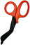 AGGRESSOR-GROUP/EMS PARAMEDIC SHEARS 725/19cm (BRAZE ORANGE)