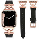 Wearlizer Apple Watch バンド/アップルウォッチ バンド 38mm 40mm 41mm レディース 女性 iWacth Series 10/...