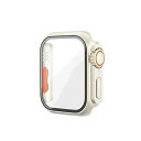 Apple Watch Ultra風カバーUltra風外観 アップルウォッチ ケース 日本製 Dragontrail(R) 強化ガラス 9H硬度 光沢 指紋防止 飛散防止 PCフレーム 耐衝撃 軽量 装着するとApple Watch Ultraのように見えるAppl(2)