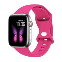 Tighesen コンパチブル Apple Watch バンド アップルウォッチ バンド 40mm 41mm 42mm 44mm 45mm 46mm 49mm for iWatch Ultra 2/Ultra SE Series 10/9/8/7/6/5/4 に対応 スポーツバンド 交換ベルト シリコン製 柔らかい 通