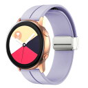 (SOLOLUP) コンパチブル Galaxy Watch 6/5/4 40mm 44mm/5 Pro 45mm/Galaxyウォッチ6 Classic 43mm 47mm/4 Classic 42mm 46mm/3 41mm/Active 2 40mm 44mm、女性男性のための20mmシリコーン バンド ブレスレット スポーツ ストラ(2)