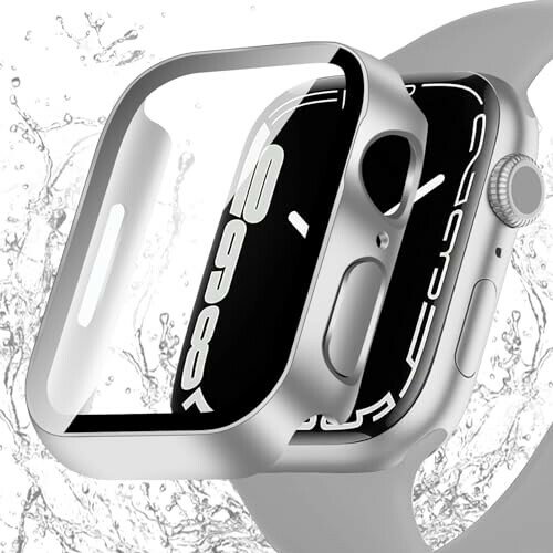 HELOGE for Apple Watch ケース Series 9/8/7 41mm アップルウォッチ カバー 49mm 45mm 44mm 41mm 40mm..