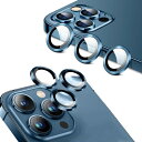 ANYOI iPhone pro/iPhone pro max用カメラフィルム iPhone pro/iPhone pro max用 カメラ レンズ保護フィルム 耐衝撃 高透過率 硬度9H カメラ レンズ保護 極薄 一体感 防塵 落下防止 防水（15 pro/15 pro max ブ