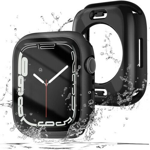 ILYAML for Apple Watch ケース 45mm 41mm 防水ケース 360度全面防水 バンド 水泳・スポーツ専用 ガラ..