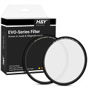 H&Y ソフトフィルター 72mm EVO ホワイトプロミスト 1/8 フィルターキット マグネット式 ねじ込み式両対応 薄枠 帯電防止 防汚 撥水 防傷 EW...