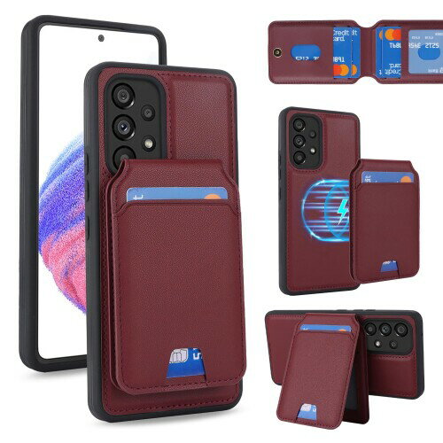 乐天商城 - Cavor Galaxy A53 5G SC-53C SCG15 スマホケース MageSafe スマホケースSCG15 分離型手帳ケースGalaxy A53 手帳型ケースGalaxy A53 5G MageSafeケースGalaxy A53 財布型カバーMageSafe wallet 両用2way 内蔵マグネットQi