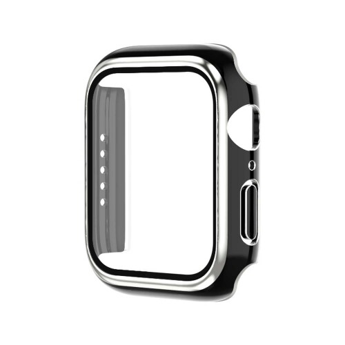 樂天商城 - AMAPC for Apple Watch ケース Apple Watch Series 9/8/7 45mm 用 一体型 applewatch 用 カバー アップルウォッチケース AppleWatch 9/8/7 45mm対応 日本旭硝子材 二重構造 アップルウォッチ ケース 全面保護 耐衝