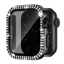 Knossen コンパチブル Apple Watch ケース 46mm キラキラ アップルウォッチ カバー 覗き見防止 Apple Watch カバー ダブルダ...