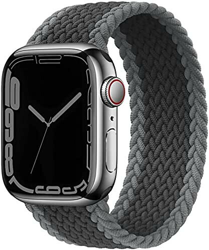 コンパチブル apple watch バンド ブレイデッドソロループ Ultra2/ultra/10/9/8/7/6/5/4/3/2/1/SEに対応 スポーツバンド