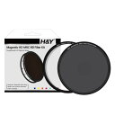 H&Y NDフィルター 67mm ND4 マグネティック IRND4 フィルターキット マグネット式 2段分減光 薄枠 帯電防止 防汚 撥水 防傷 NK4-67