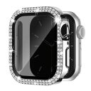 Knossen コンパチブル Apple Watch ケース 46mm キラキラ アップルウォッチ カバー 覗き見防止 Apple Watch カバー ダブルダ...