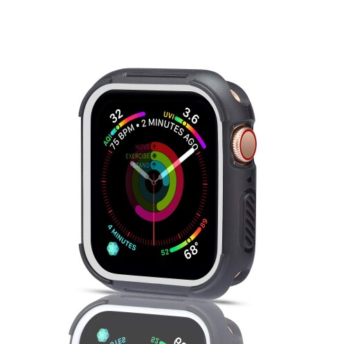 Apple Watch 4 アップル腕時計4カラフルなスクリーンプロテクター 40 mm / 44 mm 2018の新しいiWatch series 4 多色選択 44mm 灰色 