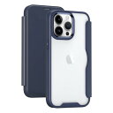 YUYIB スマホケース 対応 iPhone 15 Pro ケース 6.1" 手帳型 背面 クリア 透明 高級なPUレザー+PCパネル+TPUバンパー マグネットが内蔵 衝撃吸収 軽量薄型 ブランド 対応 アイフォン15 Pro 手帳型 ケ
