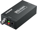 ELEVIEW HDMI to SDI コンバーター 1080p@60Hz HDMI to 3G-SDI/HD-SDI/SD-SDI 変換器 アダプタ