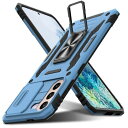 Galaxy S21 ケース Galaxy S21 5G ケース リング付き 耐衝撃 ( SC-51B / SCG09 ) カメラ保護 レンズ保護 画面保護 米軍MIL規格 指紋防止 車載ホルダー対応 スタンド機能 滑り止め TPU+PC材質 ケース 落下