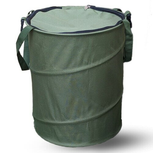 OAKRAFT トラッシュボックス アウトドア キャンプ 蓋付き ゴミ箱 ダストボックス 自立式 ポップアップ..