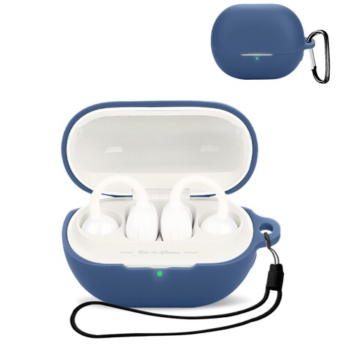 For SOUNDPEATS UU 用 ケース カバー ワイヤレスイヤホン ケース シリコン素材 着用しやすい 耐衝撃 防..