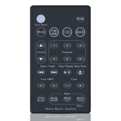 交換リモコン for Bose Soundtouch Wave Music System II III IV 5CDマルチディスクプレイヤー用