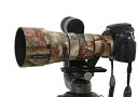 ROLANPROレンズ保護カバーは、ニコンAF-S 500mm F5.6E PF ED VRレンズ適用迷彩スリーブコート用カメラレンズ防水ケース(ブラウンジャン...
