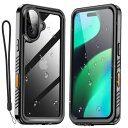 AICase iPhone 16 Pro Max 防水ケース対応、防雪、防塵、耐衝撃、IP68 認定、全身保護、完全密閉型水中ケース