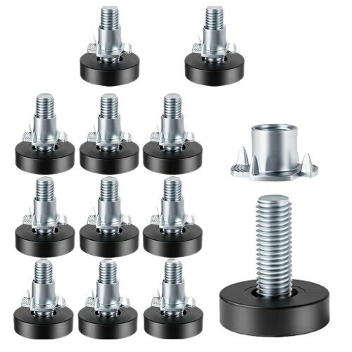 SensaBliss 家具脚レベラー レベリングフット 固定脚 アジャスター 取り付けが簡単 滑りを防ぐ 水平調..