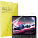 Lamshaw for R36S レトロハンドヘルドゲーム機 保護フィルム, (6枚組) 4H硬度 TPU 保護フィルム カバー 液晶フィルム R36S 3.5インチ ハンドヘルドゲーム機に対応 (6枚)