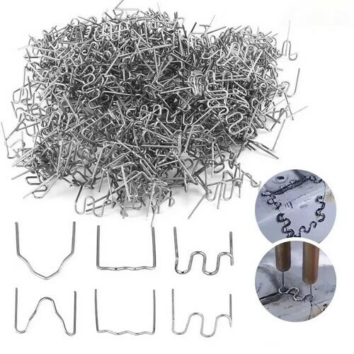 GLOWZEN 電熱ピン 溶着ピン 0.6mm/0.8mm （6種類 600個 ）プラスチックリペア