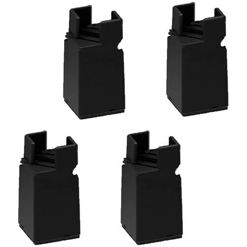 家具用高さ調整脚パッド 7.5cm 高さアップ 耐荷重500kg 防滑フェルト底 床保護 掃除ロボット対応 ベッ..