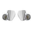 JIALAI Carat カナル型イヤホン 耳掛け式 イヤモニ 10mm DLCチタンコート振動板 ダイナミック型ドライバー hifi 有線 遮音性 2pin 0.78mmリケーブル 5軸CNC 3.5mmプラグ 絡まないケーブル オーディオ