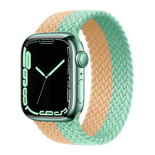 コンパチブル apple watch バンド ブレイデッドソロループ Ultra2/ultra/10/9/8/7/6/5/4/3/2/1/SEに対応 スポーツバンド